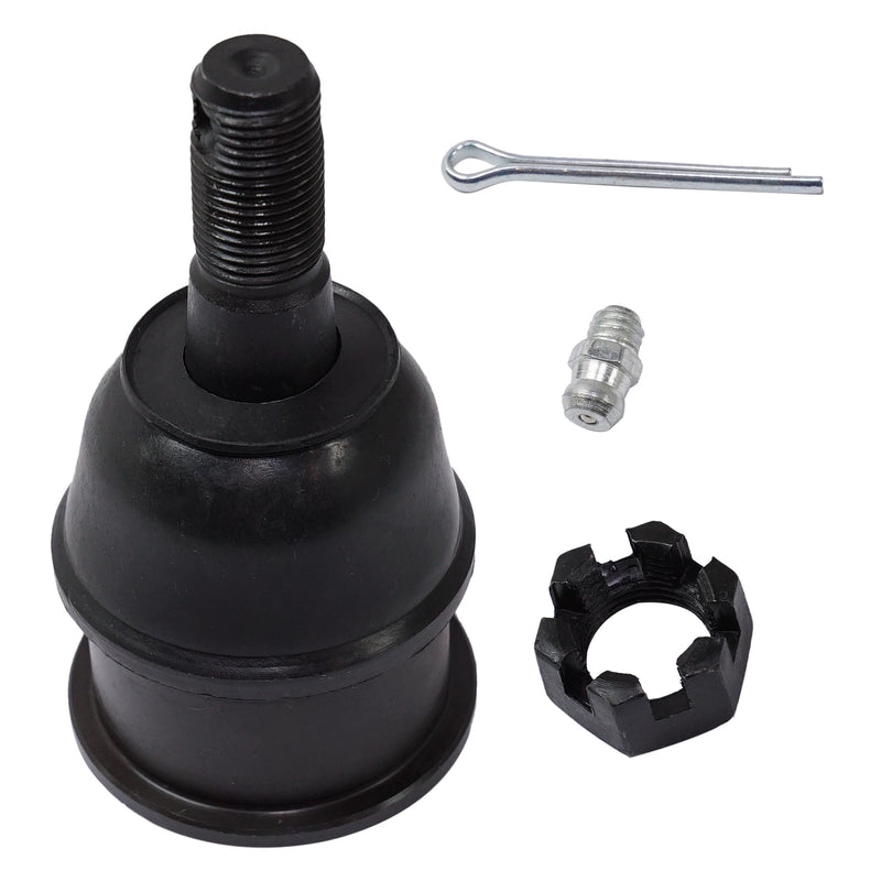 Front Driver and Passenger Side Lower Ball Joints Press-In Type