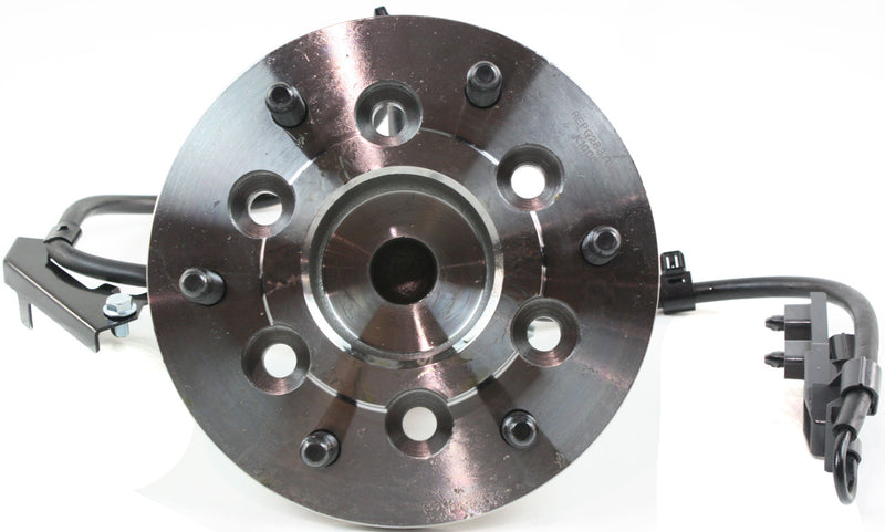 Front Driver And Passenger Side Wheel Hubs With Bearing 50-Teeth Tone Ring; 5.5 In. Abs Tone Ring Diameter