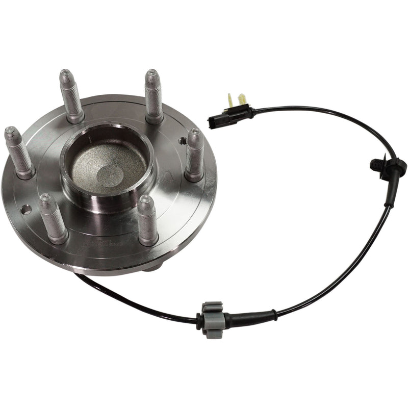 Front Driver and Passenger Side Wheel Hubs With Bearing Rear Wheel Drive