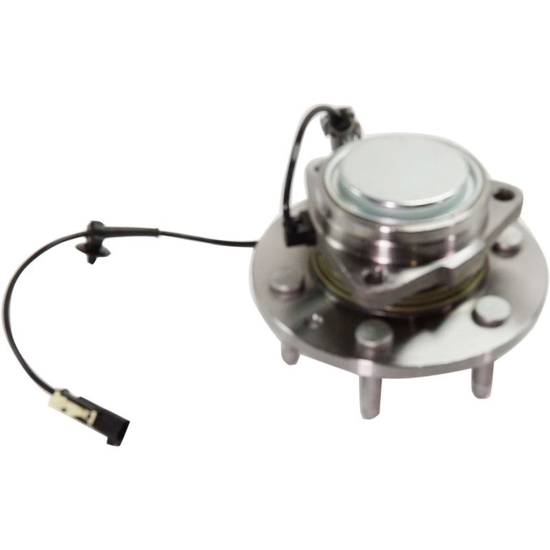 Front Driver and Passenger Side Wheel Hubs With Bearing Rear Wheel Drive