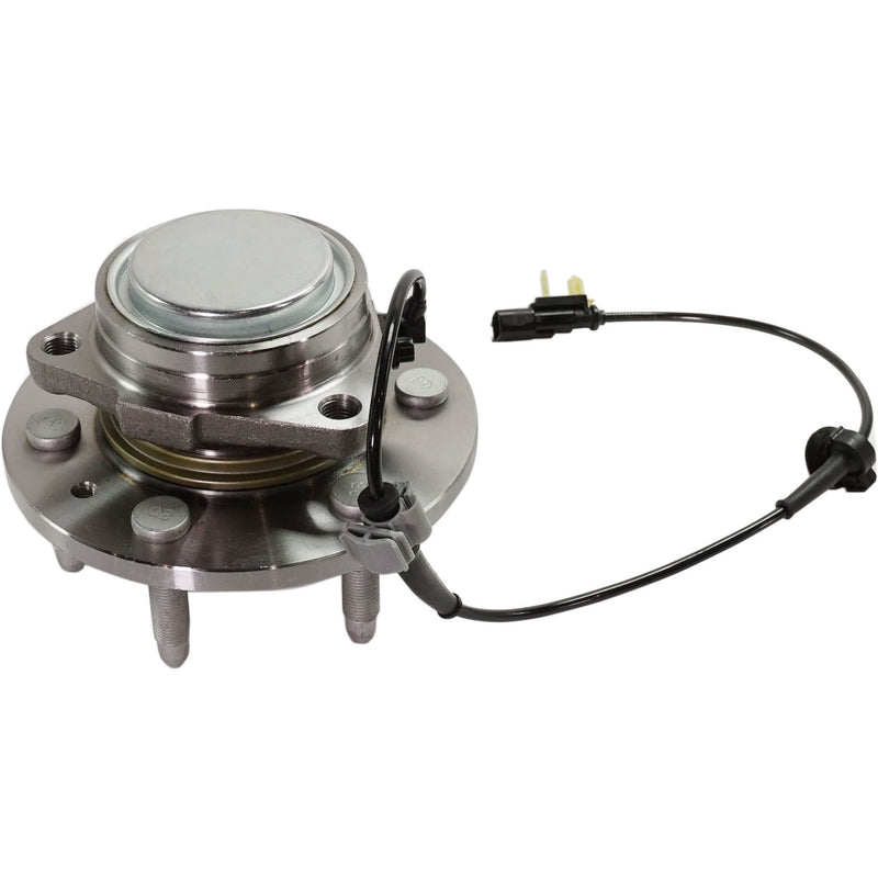 Front Driver and Passenger Side Wheel Hubs With Bearing Rear Wheel Drive