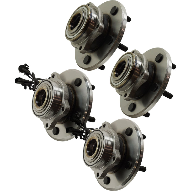 Axle Bearing and Hub Assembly CarParts SET-RC28370011-4