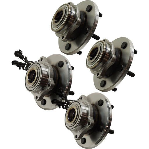 Axle Bearing and Hub Assembly CarParts SET-RC28370011-4