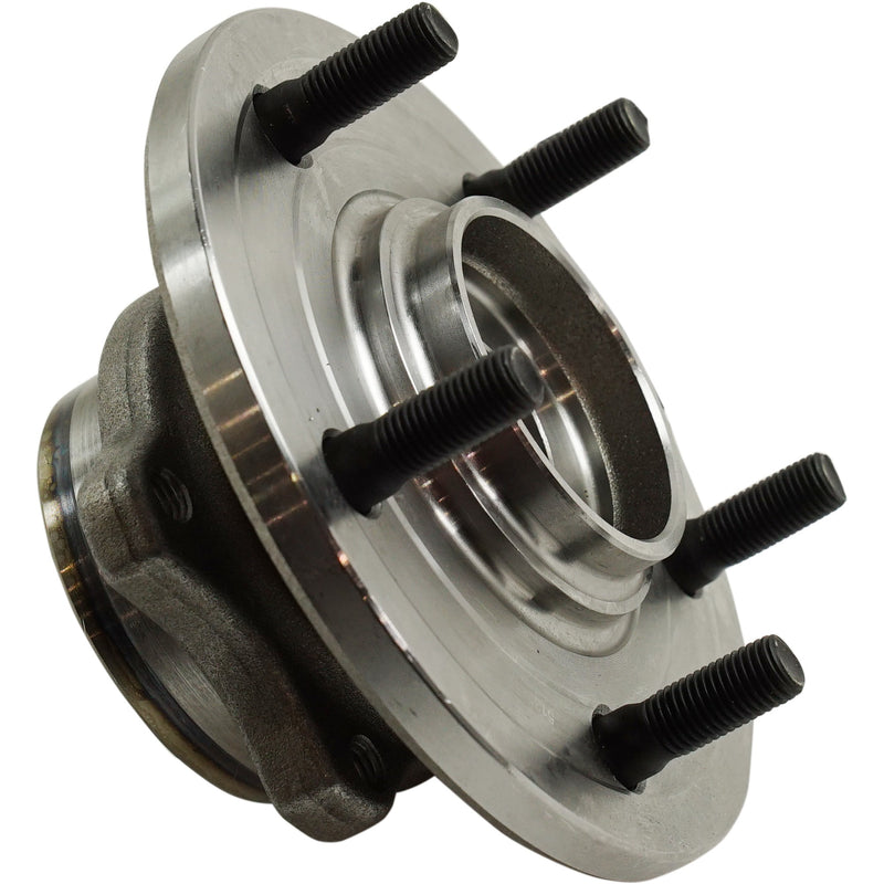 Front Driver and Passenger Side Wheel Hubs With Bearing With Sensor