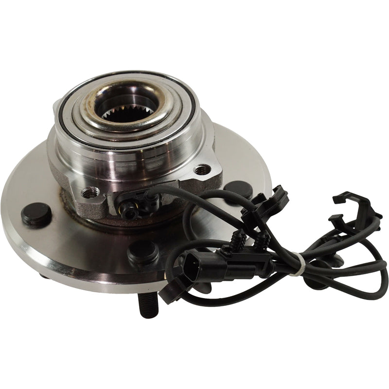 Rear Driver and Passenger Side Wheel Hubs With Bearing With Sensor