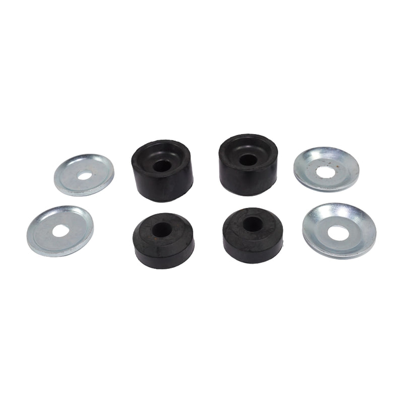 Strut Rod Bushing - Black Rubber Direct Fit Set of 2