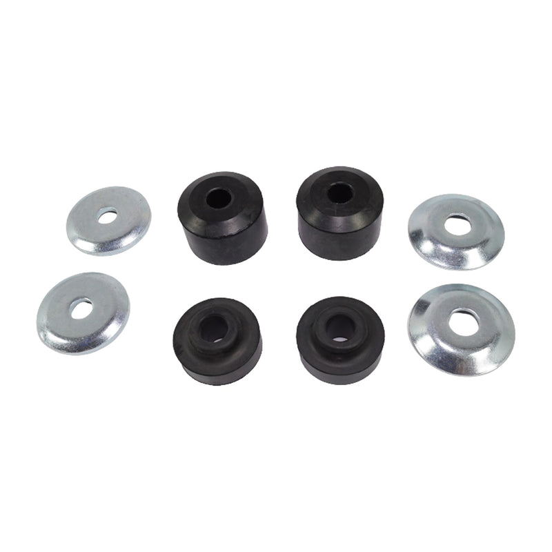 Strut Rod Bushing - Black Rubber Direct Fit Set of 2