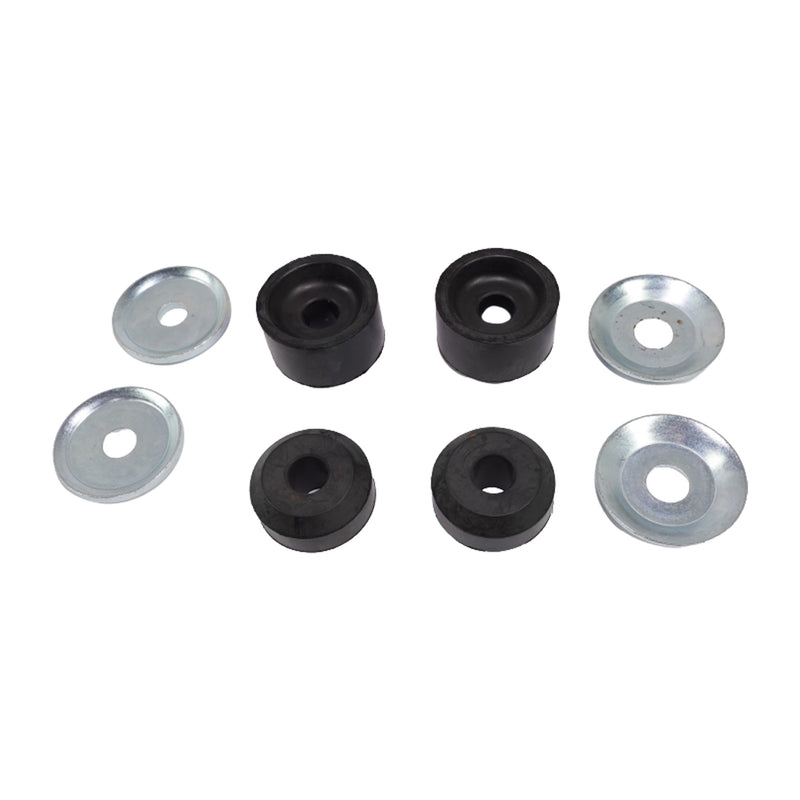 Strut Rod Bushing - Black Rubber Direct Fit Set of 2