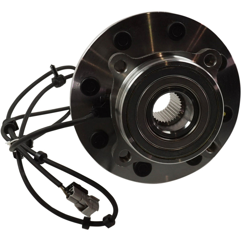 Front Driver and Passenger Side Wheel Hubs With Bearing