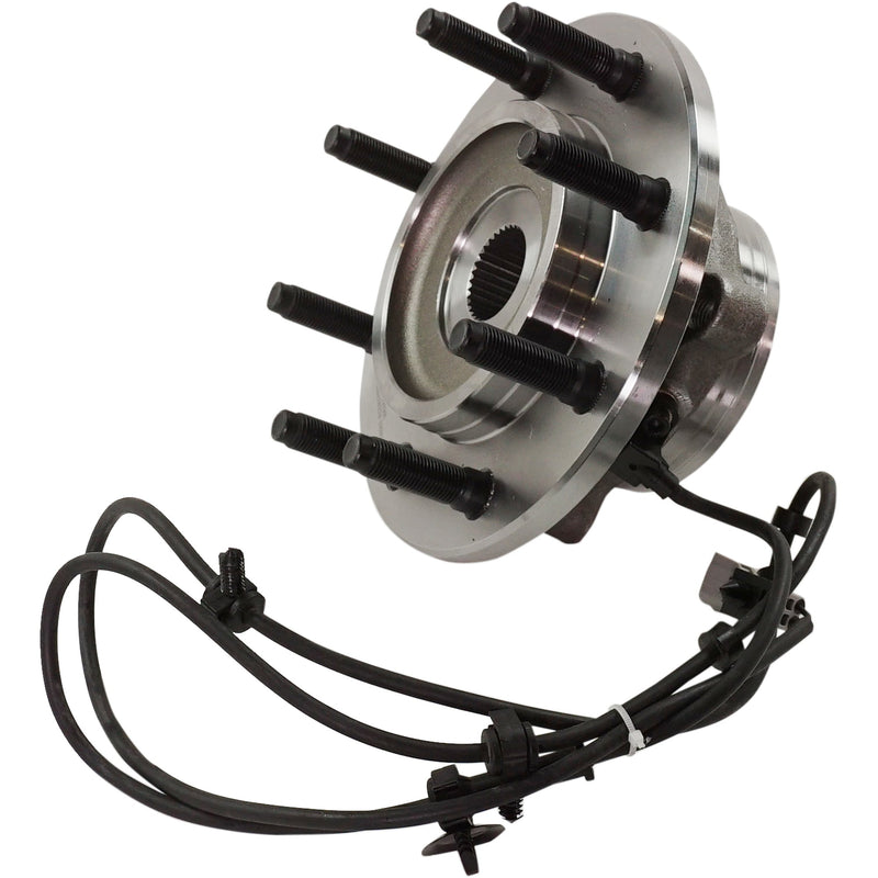 Front Driver and Passenger Side Wheel Hubs With Bearing