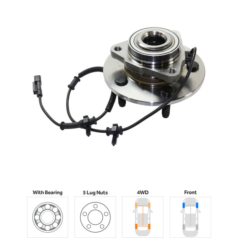 Hub Assembly Front Passenger & Driver Side