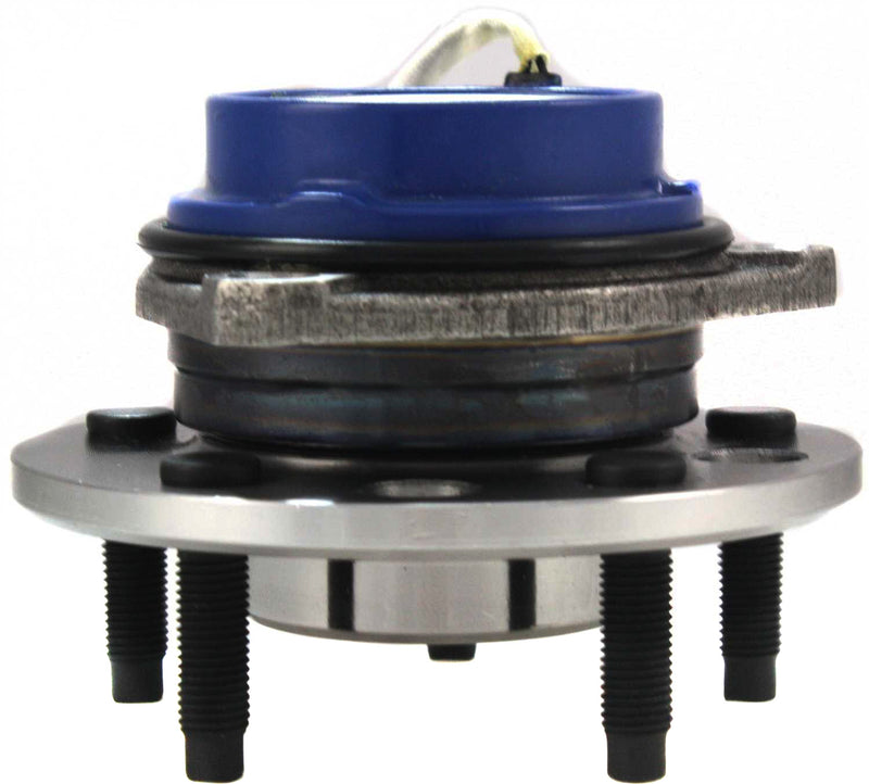 Front Driver and Passenger Side Wheel Hubs With Bearing With Sensor
