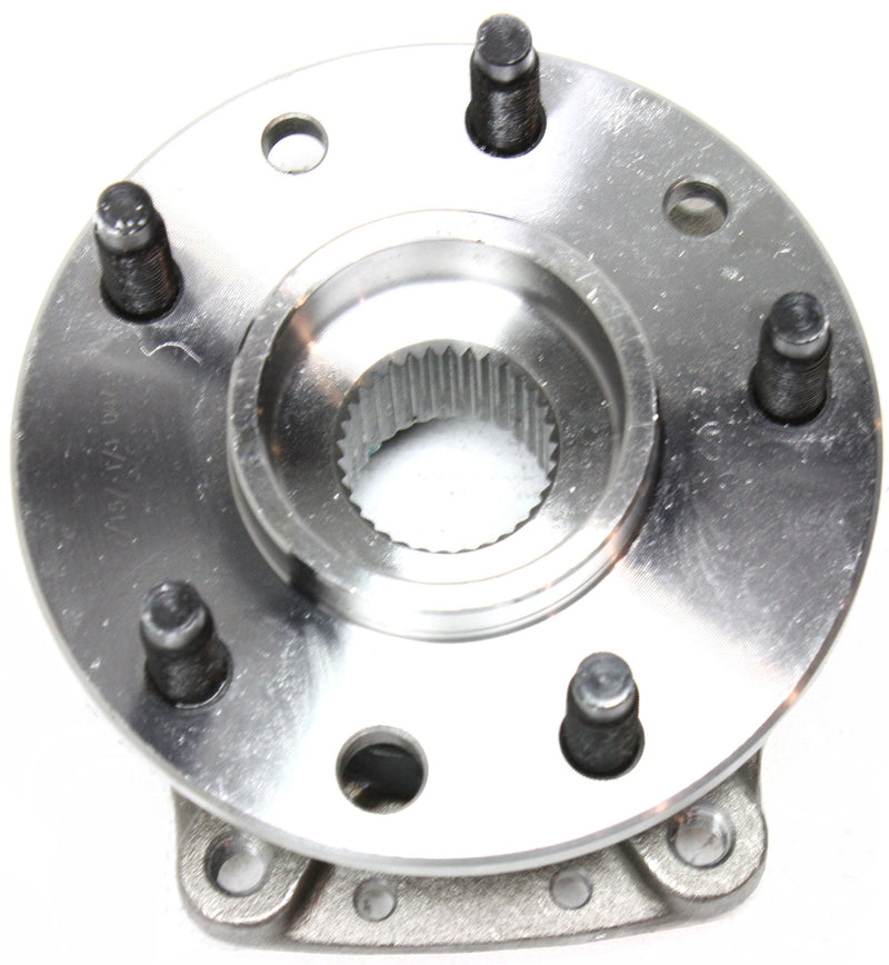 Front Driver and Passenger Side Wheel Hubs With Bearing
