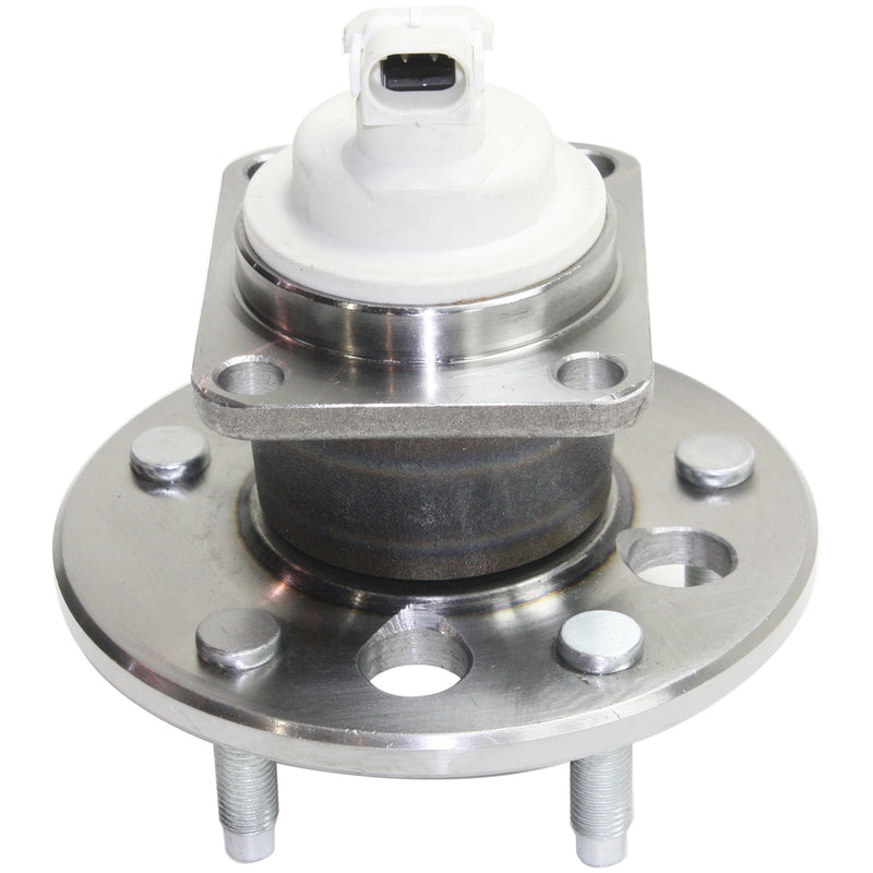 Rear Driver and Passenger Side Wheel Hubs With Bearing With Sensor 4-Wheel ABS Front Wheel Drive