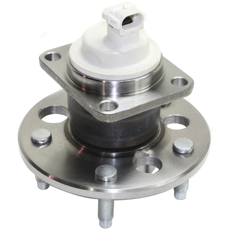 Rear Driver and Passenger Side Wheel Hubs With Bearing With Sensor 4-Wheel ABS Front Wheel Drive