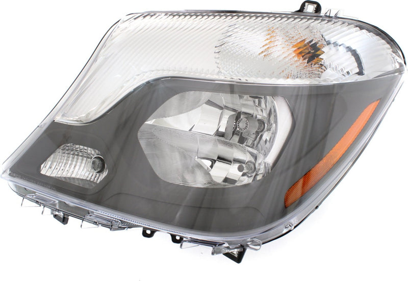 Passenger Side Headlight with Bulb Halogen Clear Lens CAPA Certified
