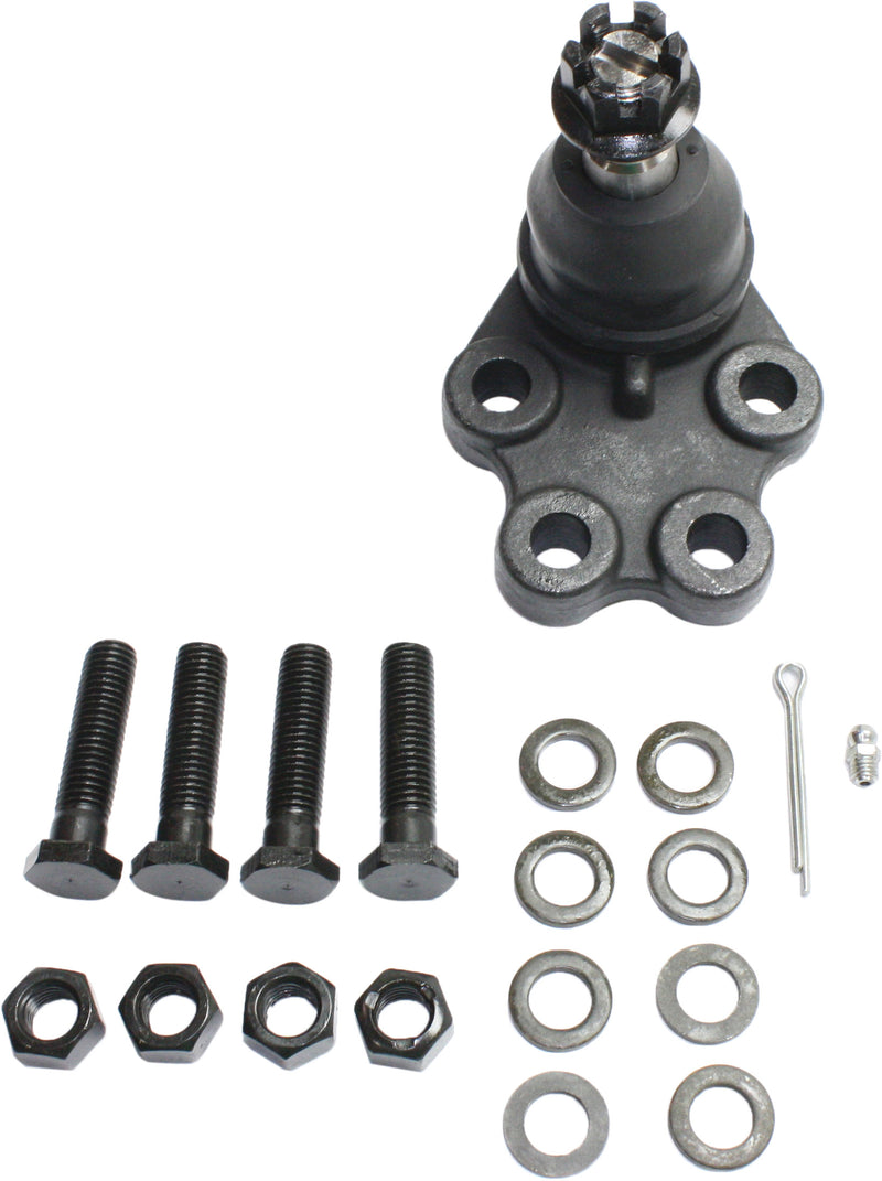 Front Driver and Passenger Side Upper and Lower Ball Joints