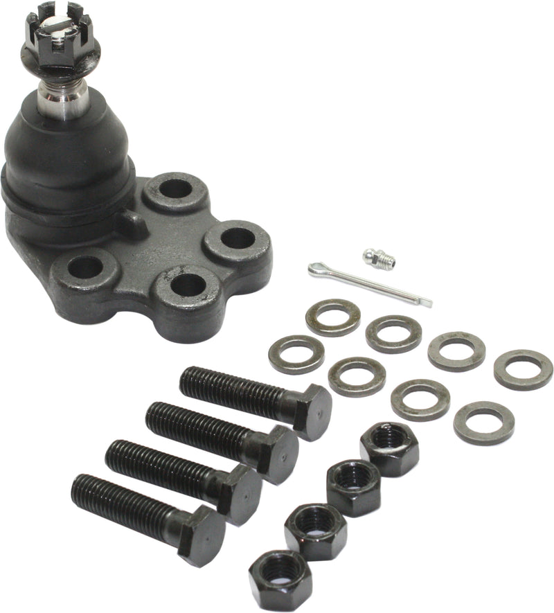 Front Driver and Passenger Side Upper and Lower Ball Joints