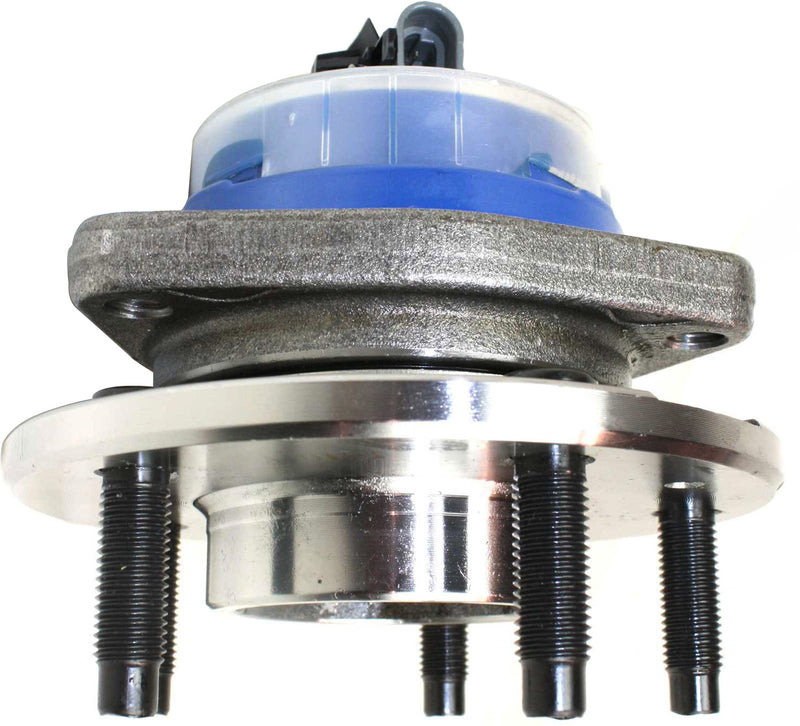 Front Driver and Passenger Side Wheel Hubs With Bearing With Sensor