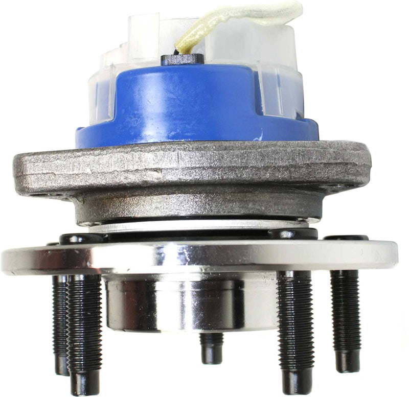 Front Driver and Passenger Side Wheel Hubs With Bearing With Sensor