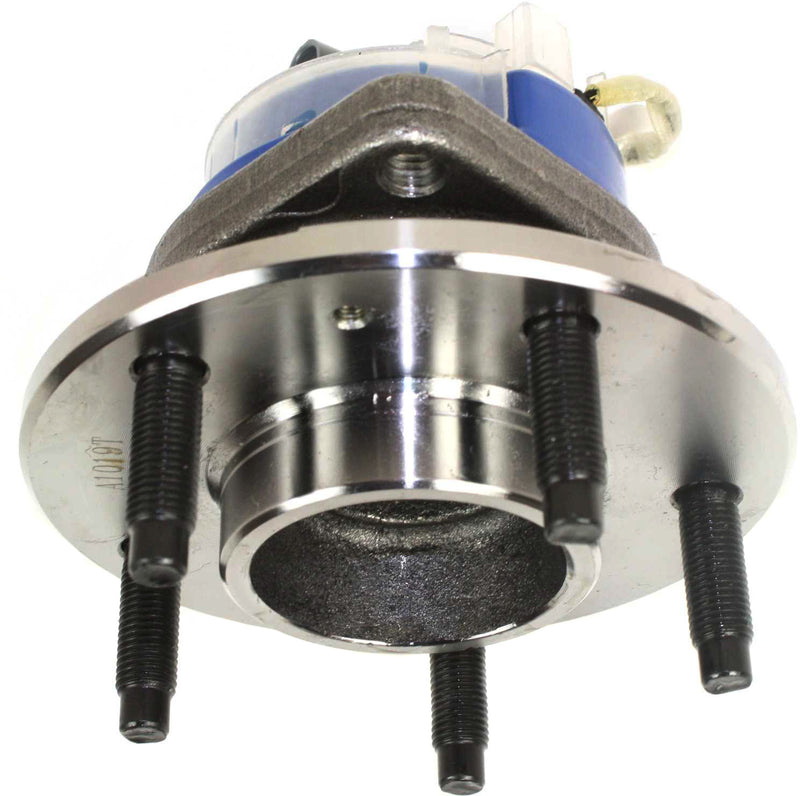Front Driver and Passenger Side Wheel Hubs With Bearing With Sensor