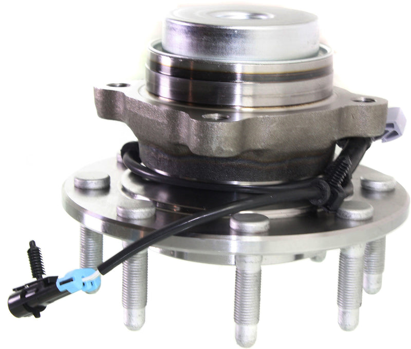 Front Driver and Passenger Side Wheel Hubs With Bearing With Sensor