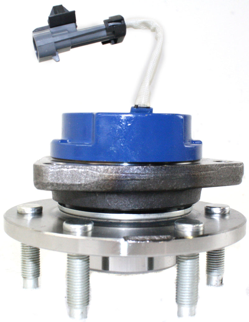 Front Driver and Passenger Side Wheel Hubs With Bearing With Sensor All Wheel Drive