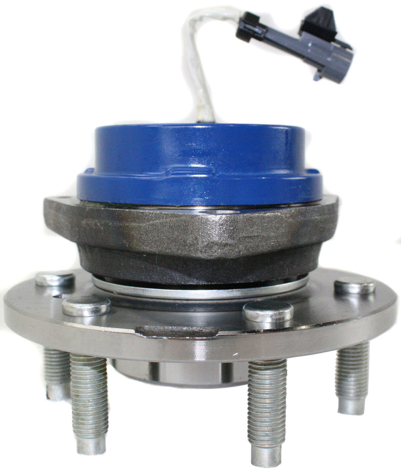 Front Driver and Passenger Side Wheel Hubs With Bearing With Sensor All Wheel Drive