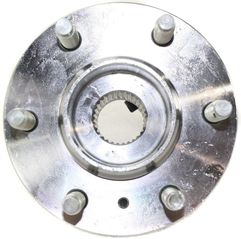 Front Driver and Passenger Side Wheel Hubs With Bearing With Sensor All Wheel Drive