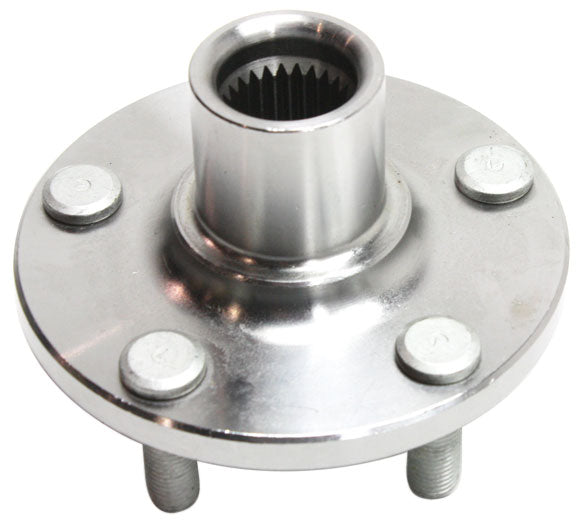 Front Driver and Passenger Side Wheel Hubs w/o Bearing