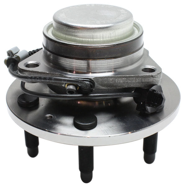 Front Driver and Passenger Side Wheel Hubs With Bearing With Sensor 6 x 5.5 in. Bolt Pattern Rear Wheel Drive
