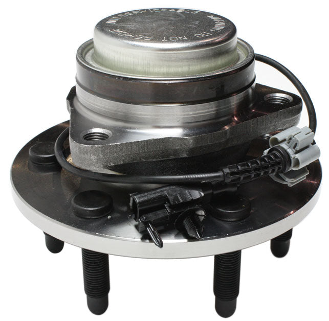 Front Driver and Passenger Side Wheel Hubs With Bearing With Sensor 6 x 5.5 in. Bolt Pattern Rear Wheel Drive
