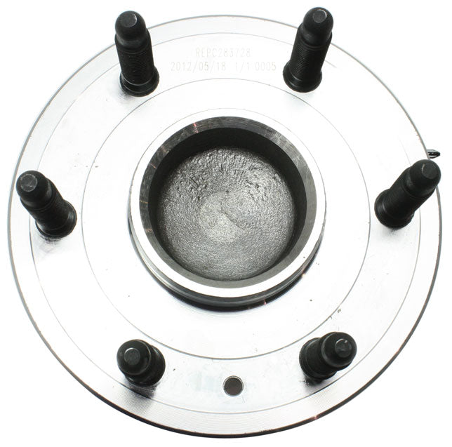 Front Driver and Passenger Side Wheel Hubs With Bearing With Sensor 6 x 5.5 in. Bolt Pattern Rear Wheel Drive