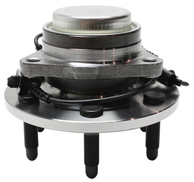 Front Driver and Passenger Side Wheel Hubs With Bearing With Sensor 6 x 5.5 in. Bolt Pattern Rear Wheel Drive