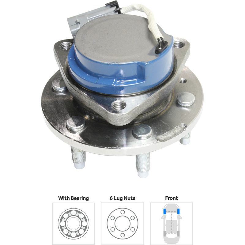Wheel Hubs With Bearing With Sensor Rear Wheel Drive