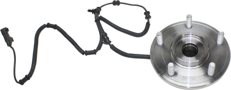 Rear Driver and Passenger Side Wheel Hubs With Bearing With Sensor
