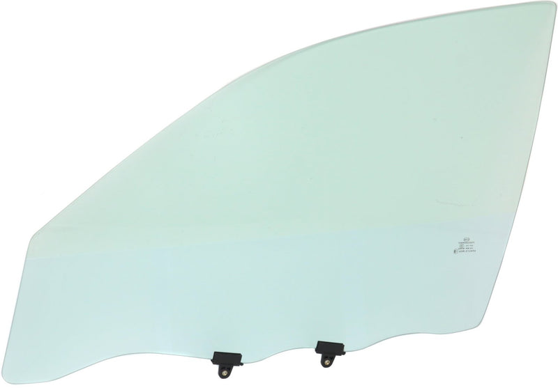 Front Driver And Passenger Side Door Glasses Green Tint No Tint