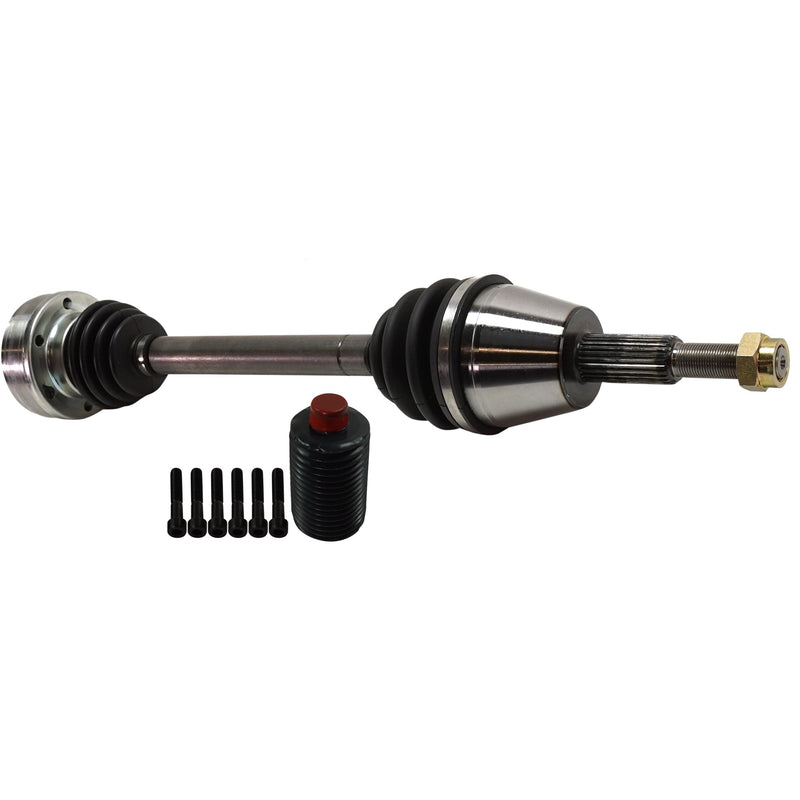 Front, Driver and Passenger Side Axle Assembly, All Wheel Drive