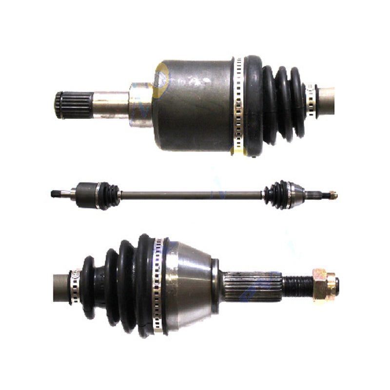 Front, Driver and Passenger Side Axle Assembly, Automatic Transmission