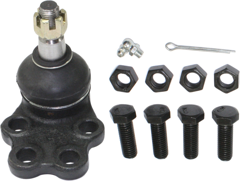 Front Driver and Passenger Side Upper and Lower Ball Joints