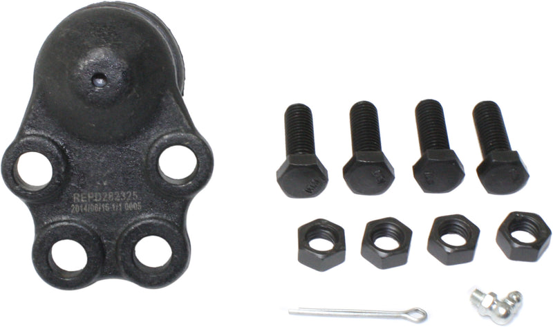 Front Driver and Passenger Side Upper and Lower Ball Joints