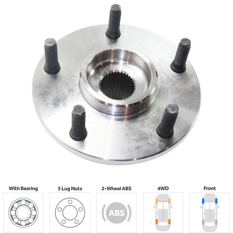 Wheel Hubs With Bearing Four Wheel Drive