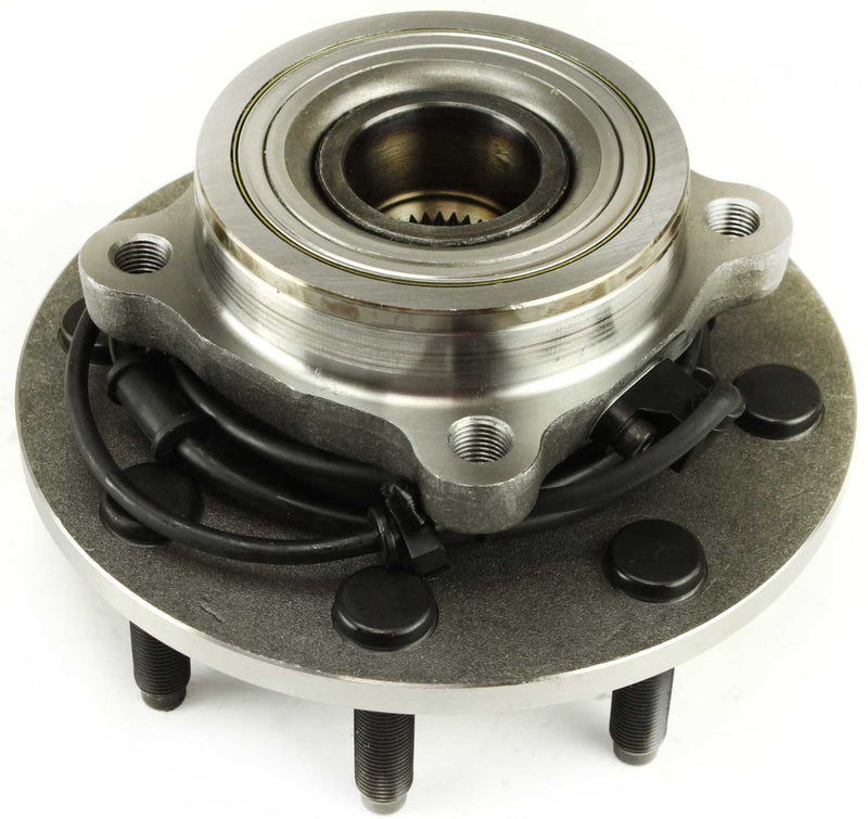 Front Driver and Passenger Side Wheel Hubs With Bearing With Sensor Four Wheel Drive