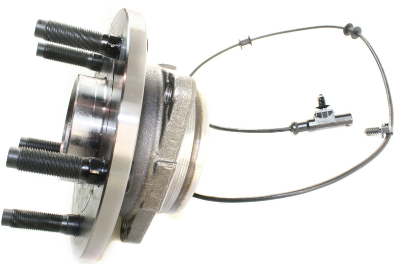 Front Driver and Passenger Side Wheel Hubs With Bearing With Sensor