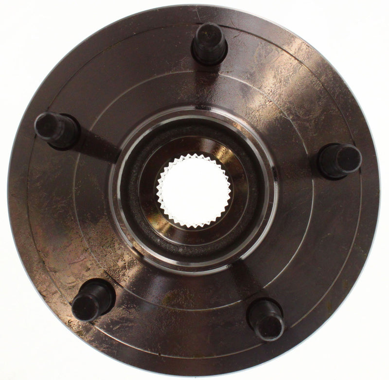 Front Driver and Passenger Side Wheel Hubs With Bearing w/o Sensor