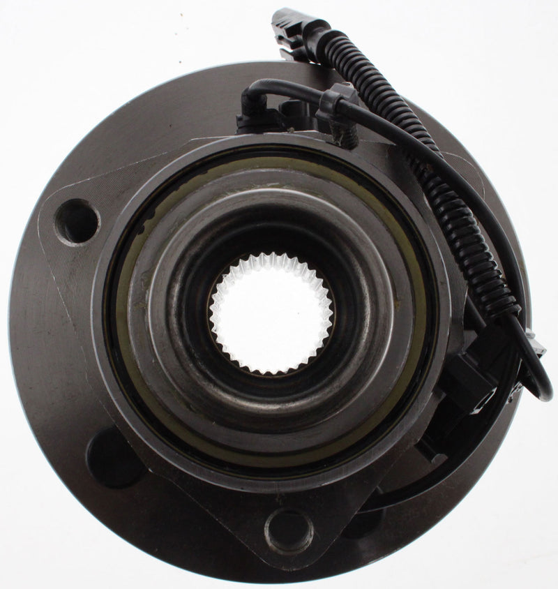 Front Driver and Passenger Side Wheel Hubs With Bearing With Sensor