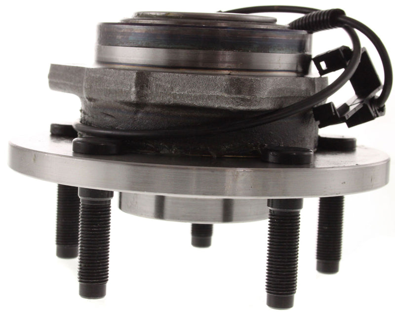 Front Driver and Passenger Side Wheel Hubs With Bearing With Sensor