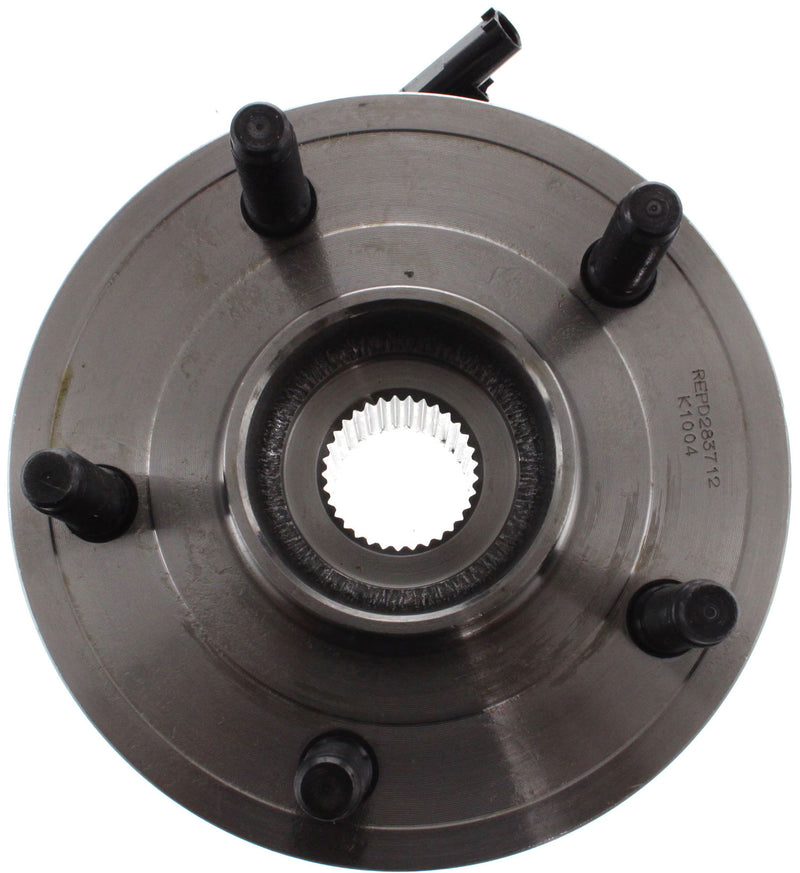 Front Driver and Passenger Side Wheel Hubs With Bearing With Sensor