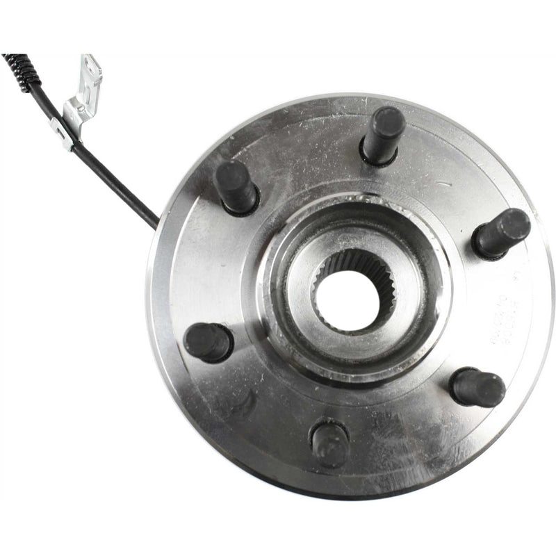 Front Driver and Passenger Side Wheel Hubs With Bearing With Sensor 4-Wheel ABS Four Wheel Drive
