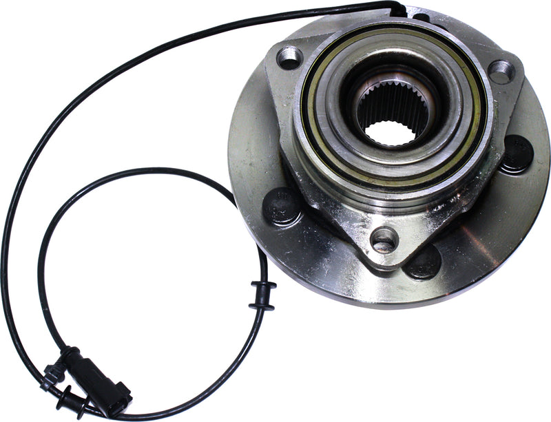 Front Driver and Passenger Side Wheel Hubs With Bearing With Sensor
